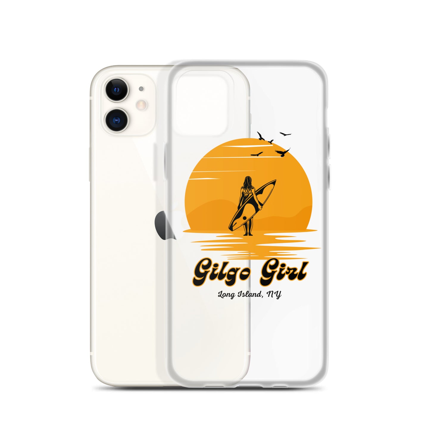 Gilgo Girl - Clear Case for iPhone®
