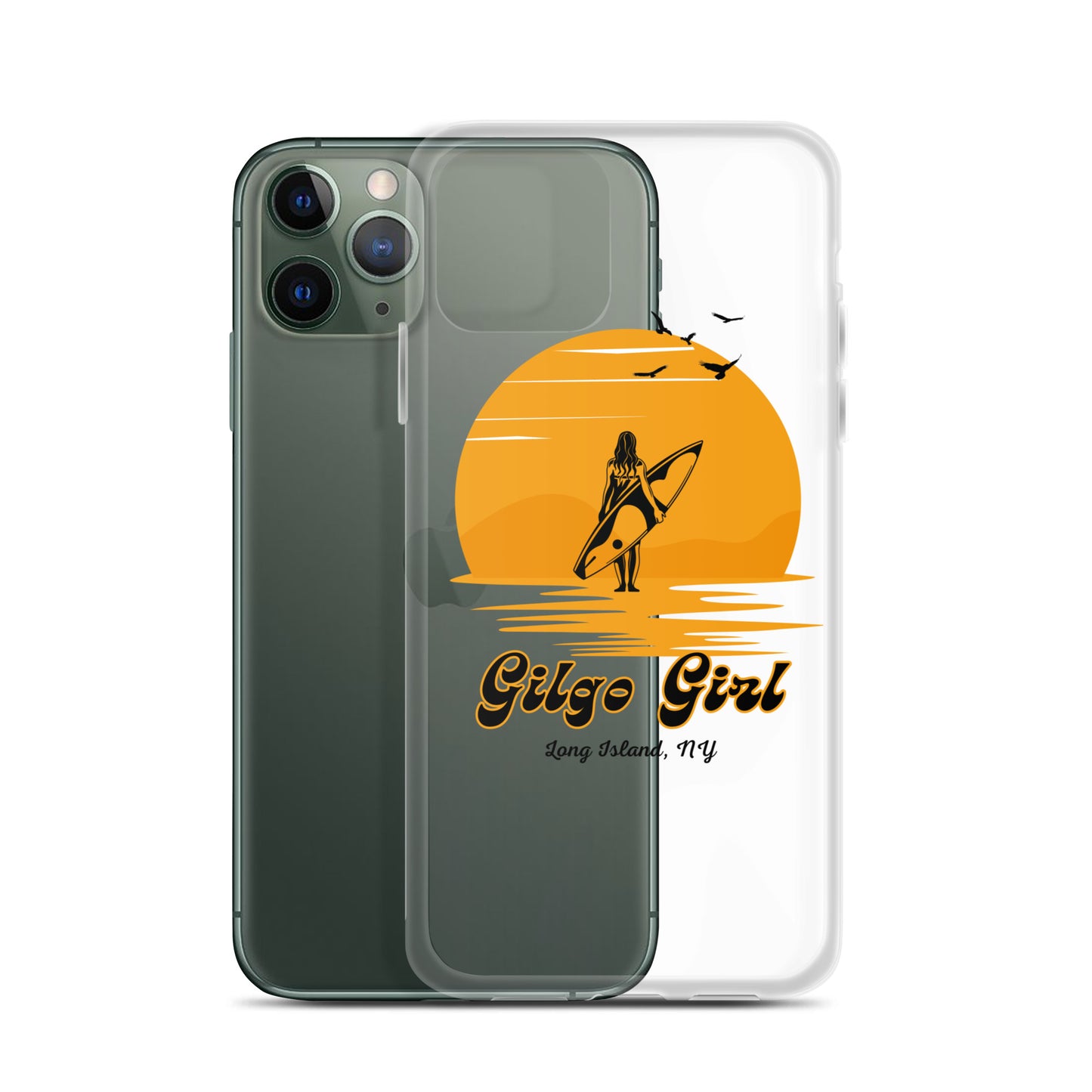 Gilgo Girl - Clear Case for iPhone®