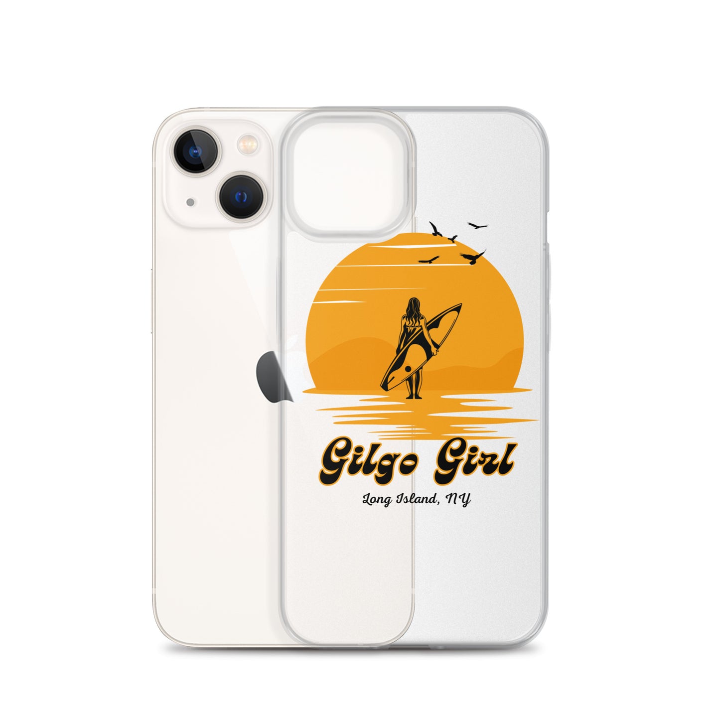 Gilgo Girl - Clear Case for iPhone®