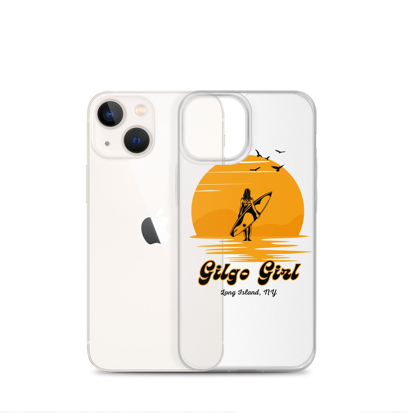 Gilgo Girl - Clear Case for iPhone®
