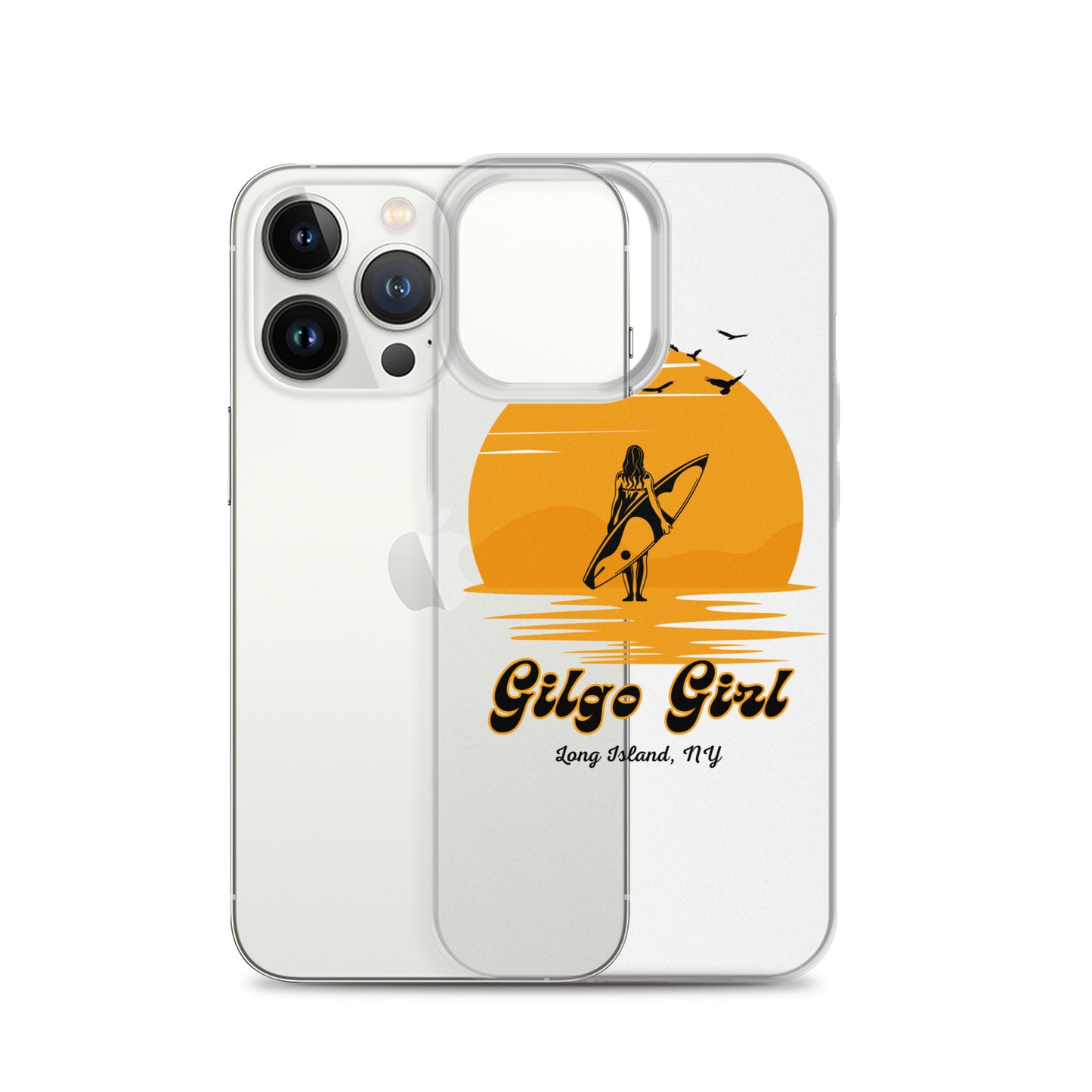 Gilgo Girl - Clear Case for iPhone®