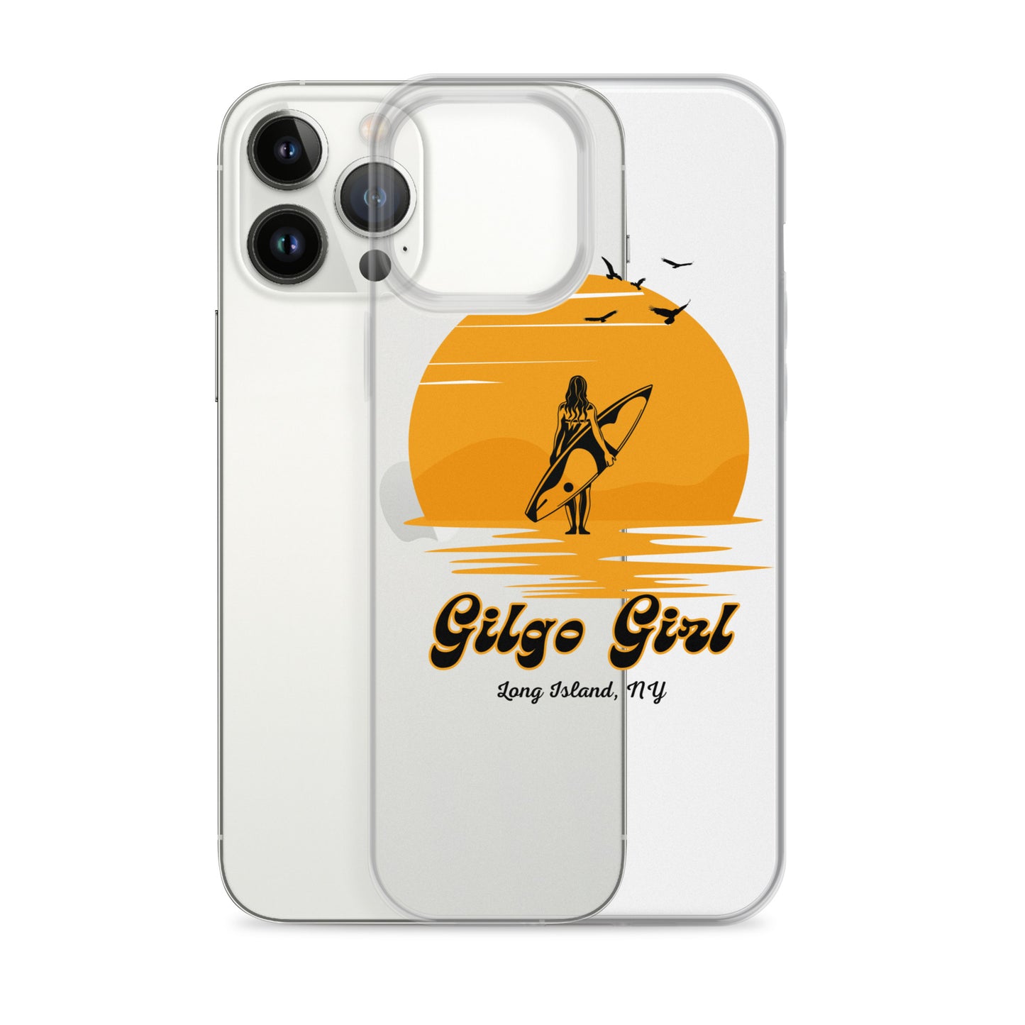 Gilgo Girl - Clear Case for iPhone®
