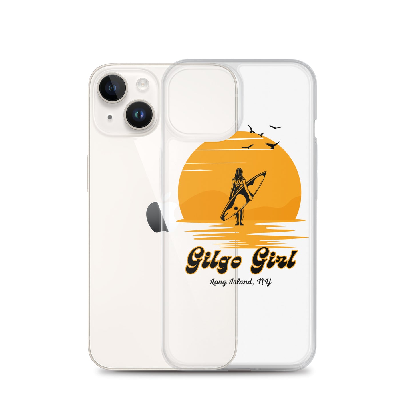 Gilgo Girl - Clear Case for iPhone®