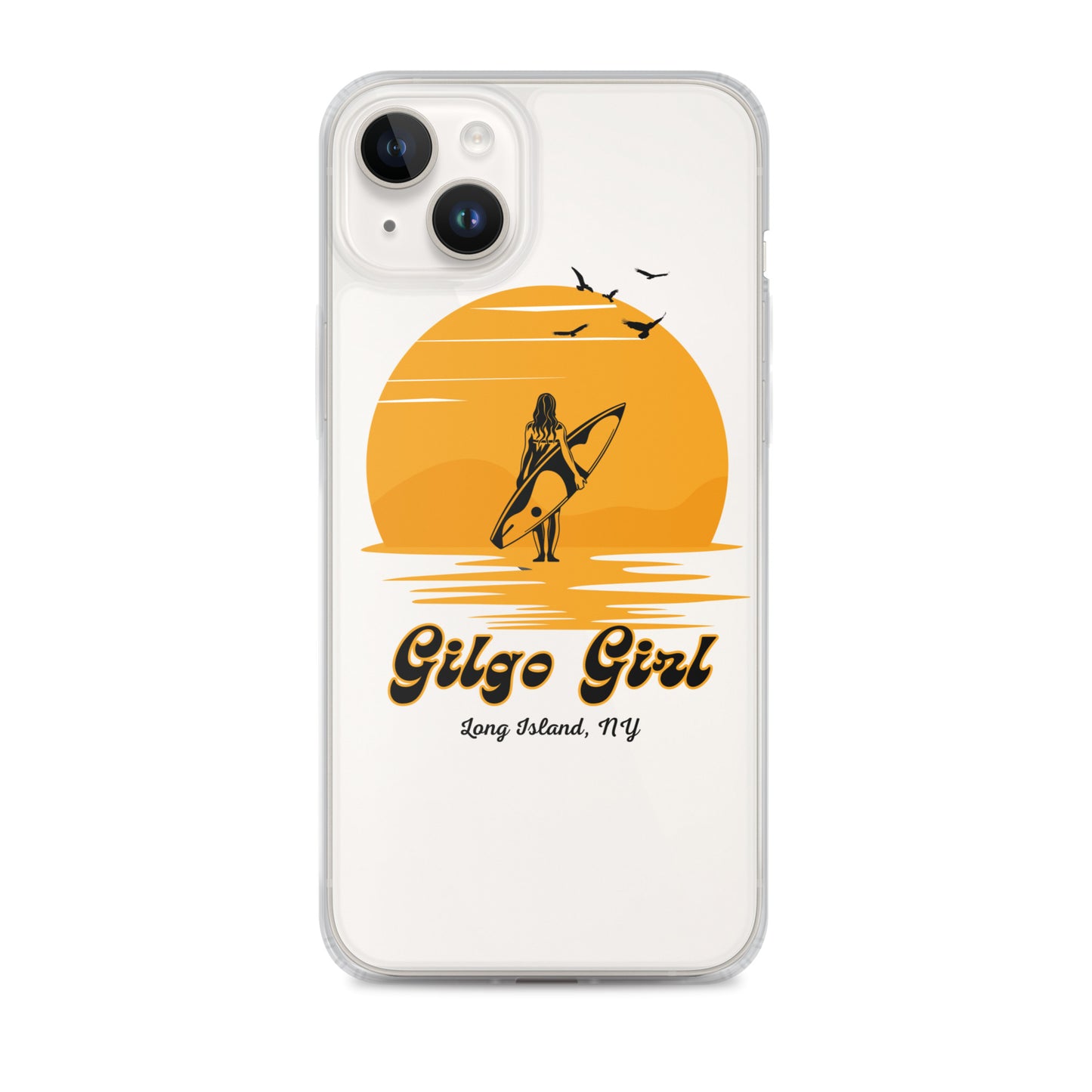 Gilgo Girl - Clear Case for iPhone®