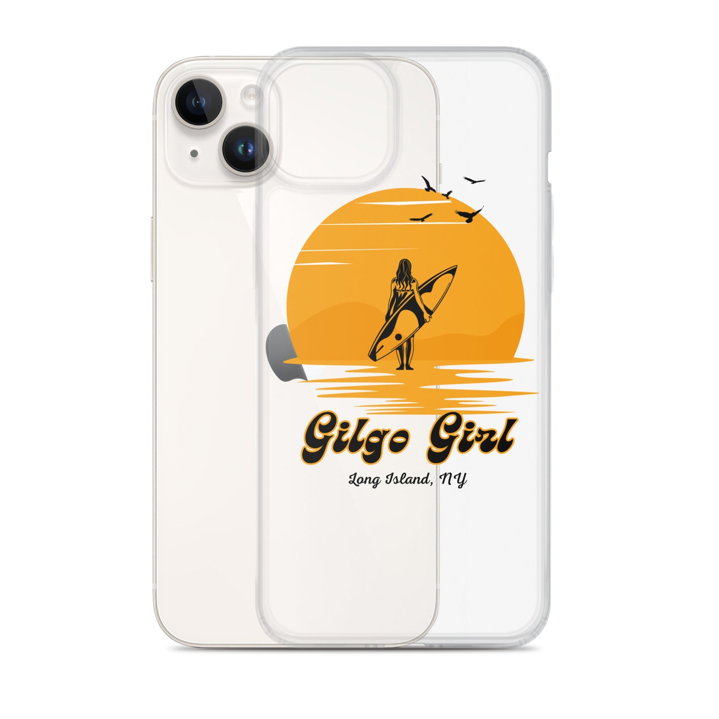 Gilgo Girl - Clear Case for iPhone®