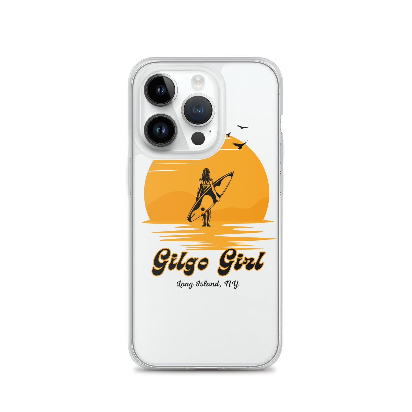 Gilgo Girl - Clear Case for iPhone®