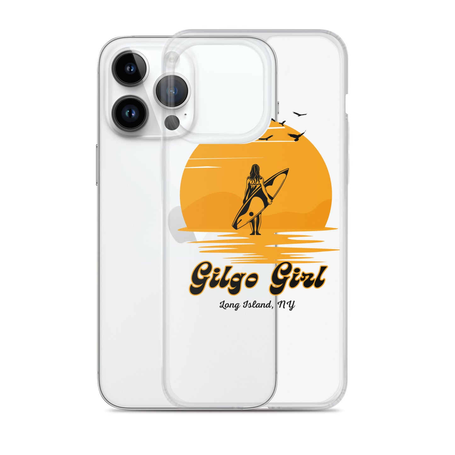 Gilgo Girl - Clear Case for iPhone®
