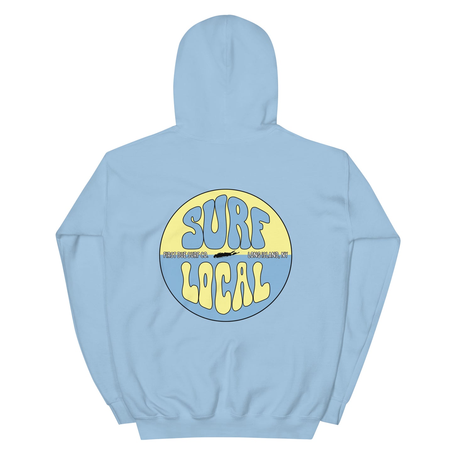 Surf Local Long Island Hoodie - Blue