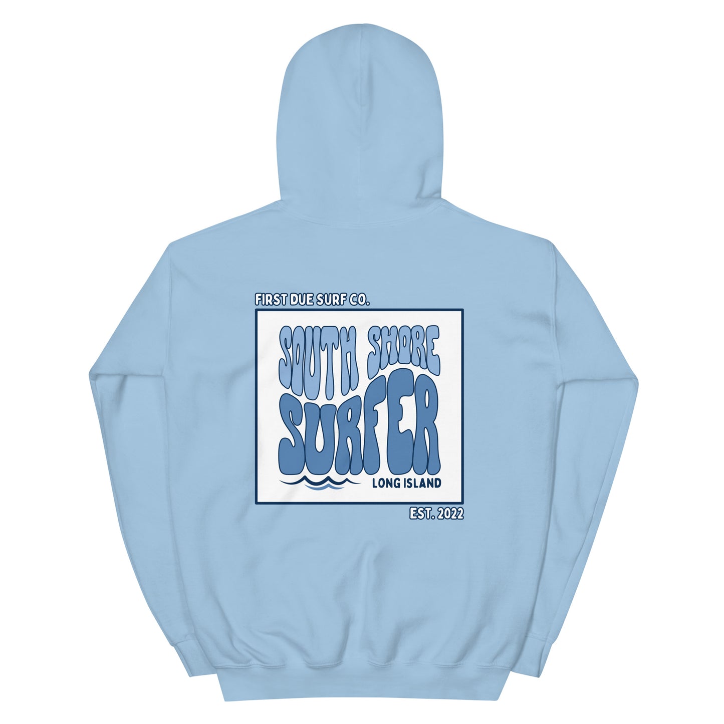 South Shore Surfer Long Island Hoodie - Blue