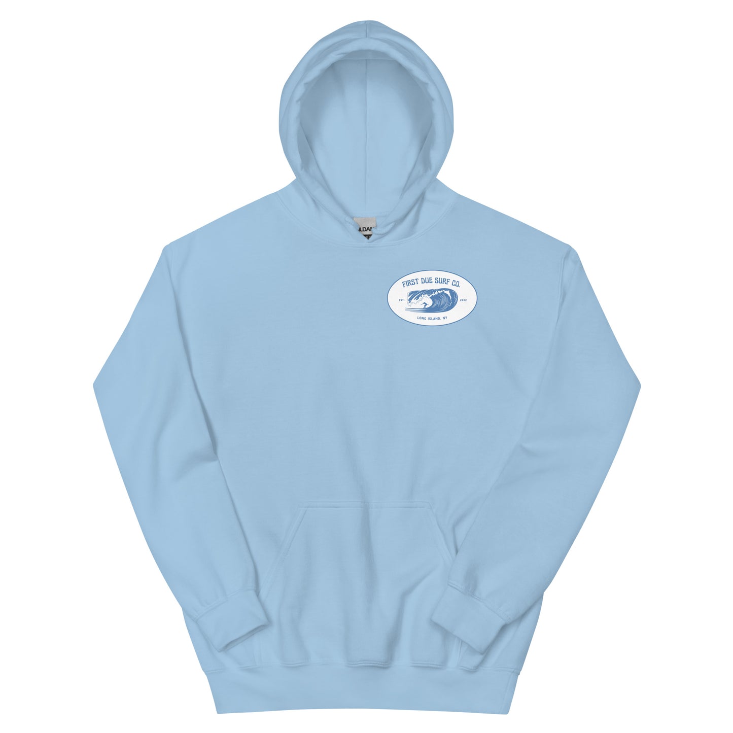 South Shore Surfer Long Island Hoodie - Blue