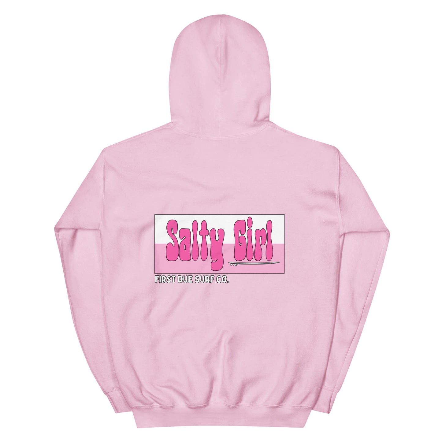 Salty Girl Hoodie - Pink