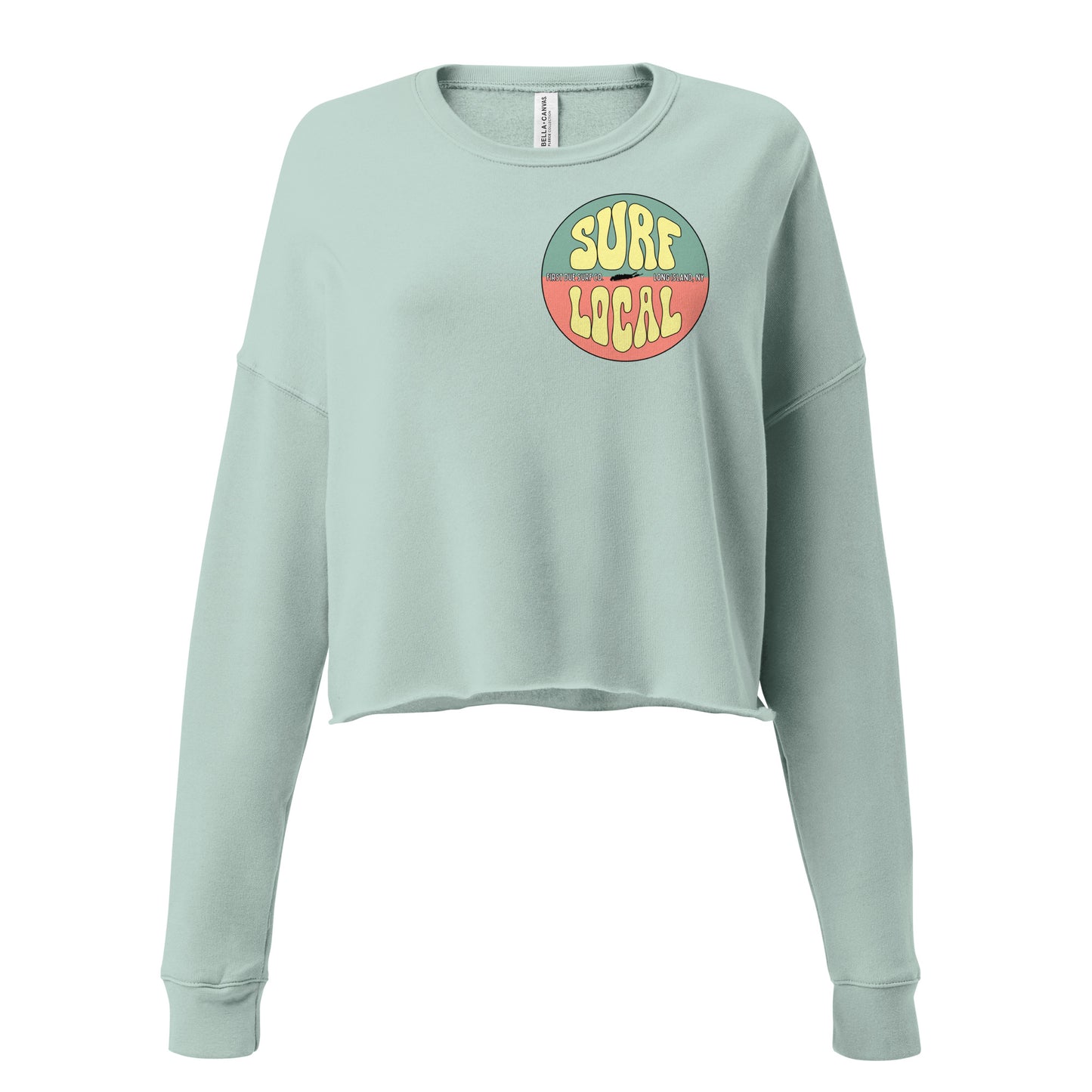 Surf Local - Crop Pullover Sweatshirt